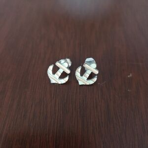 Anchor Stud Earrings